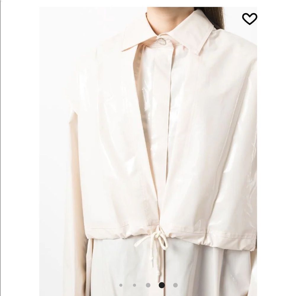 SSENSE Remain birger Christensen hana storm flap raincoat nwot - Picture 4 of 16